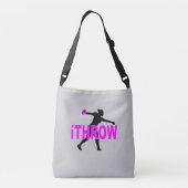 Discus Track Thrower Cross Body Bag Crossbody Tas (Achterkant)