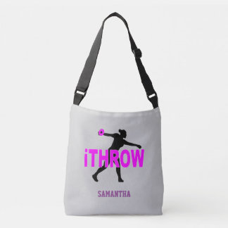 Discus Track Thrower Cross Body Bag Crossbody Tas
