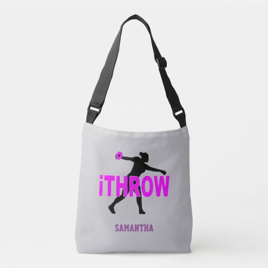 Discus Track Thrower Cross Body Bag Crossbody Tas (Voorkant)
