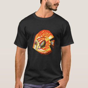 Discus Vis Amazonas Rivier Vis Discus T-shirt