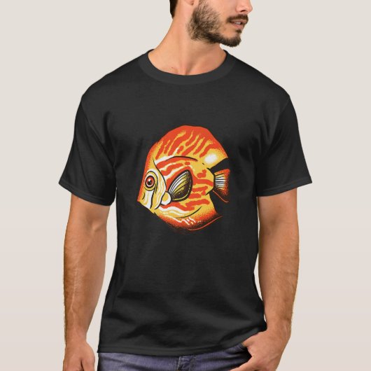 Discus Vis Amazonas Rivier Vis Discus T-shirt (Voorkant)