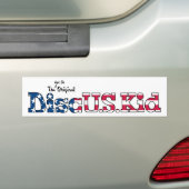 DiscUSKid-Bumpersticker Bumpersticker (Op auto)