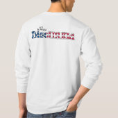 DiscUSKid - Lange hoes T T-shirt (Achterkant)