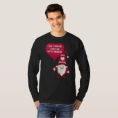 Discussie hartslag 6e graad leraar liefde t-shirt (Voorkant volledig)