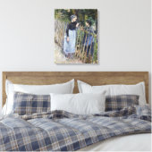 discussie in Camille Pissarro Canvas Afdruk (Insitu (Slaapkamer))