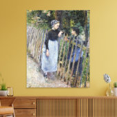  discussie in Camille Pissarro Canvas Afdruk (Insitu (Woonkamer))