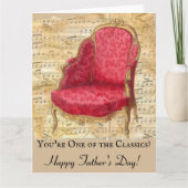 Discussie Muziek Victoriaans stoel Dag Kaart (Voorkant)