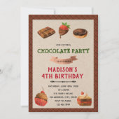 Discussie over cute chocolade kaart (Voorkant)