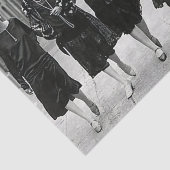  discussiestuk over damesweefsel uit de jaren 20 tissuepapier (Detail)