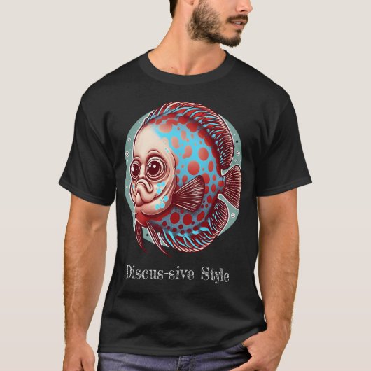 Discussieve stijl t-shirt (Voorkant)