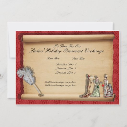 Discussieverzoeken voor de uitwisseling van feestd kaart (Voorkant)