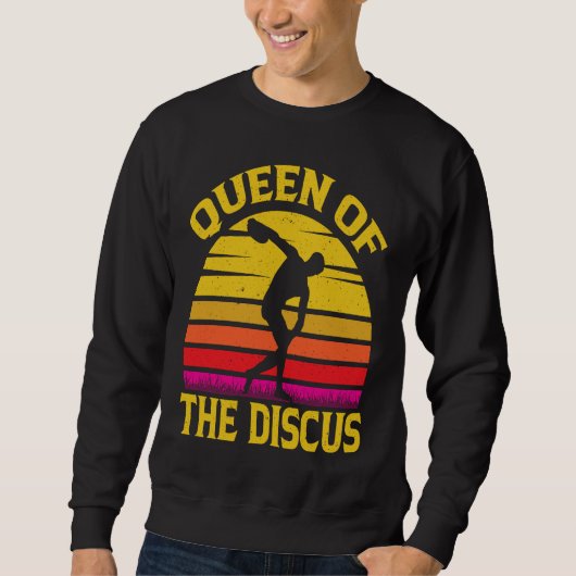 Discuswerper Koningin Van De Discus Discuswerpen Trui (Voorkant)
