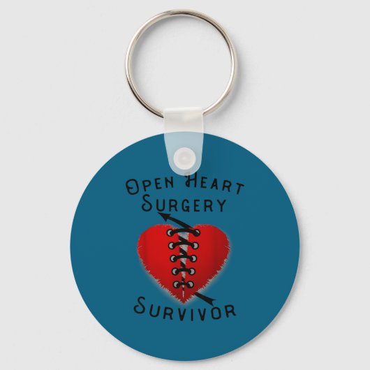 Disease Awareness Open Heart Surgery Survivor Ed H Sleutelhanger (Voorkant)
