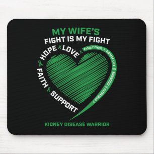 Disease Fighter Warrior Man Vrouw Mannen Vrouwen G Muismat