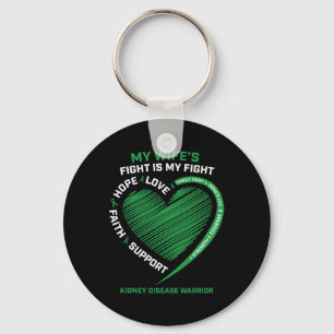 Disease Fighter Warrior Man Vrouw Mannen Vrouwen G Sleutelhanger