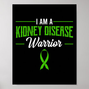 Disease Warrior Dialyse Nefritis Orgaandonor GRE Poster