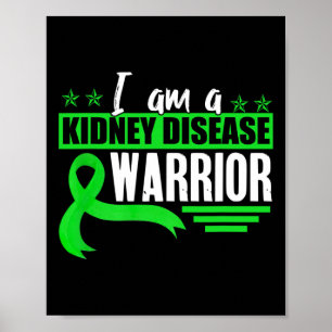 Disease Warrior Dialyse Nefritis Orgaandonor GRE Poster