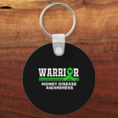 Disease Warrior Nierziekte Awareness Kinder Sleutelhanger (Voorkant)