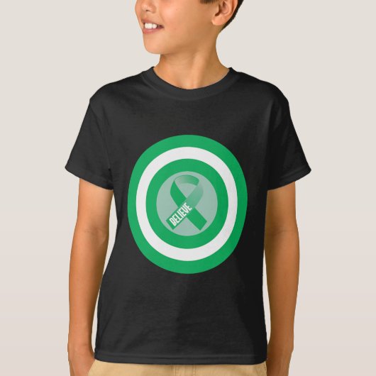 Disease Warrior Ribbon Awareness Gift Support T-shirt (Voorkant)