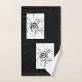 Disegni dal fascino sofisticato bad handdoek (Handdoek)