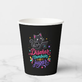 Diseñar también es jugar papieren bekers