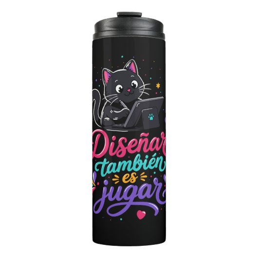 Diseñar también es jugar thermosbeker (Voorkant)