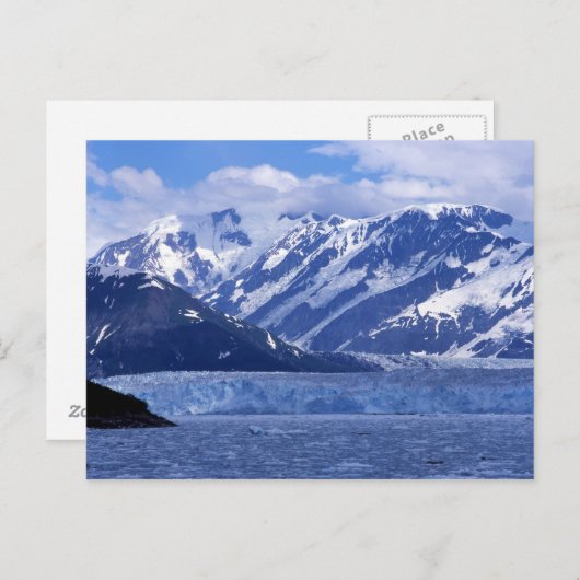 Disenchantment Bay en Hubbard Glacier, Briefkaart (Voorkant / Achterkant)