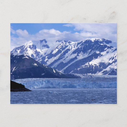 Disenchantment Bay en Hubbard Glacier, Briefkaart (Voorkant)