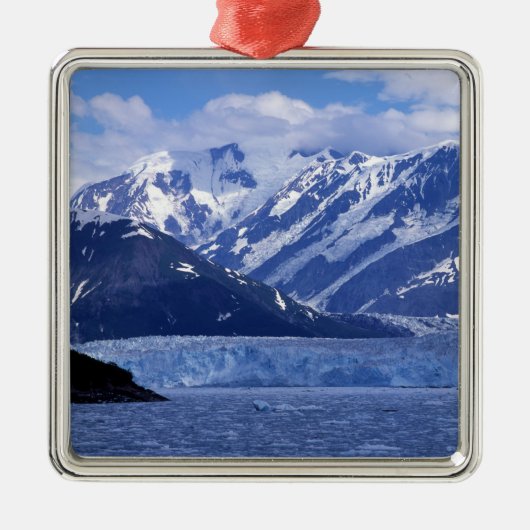 Disenchantment Bay en Hubbard Glacier, Metalen Ornament (Voorkant)