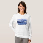 Disenchantment Bay en Hubbard Glacier, T-shirt (Voorkant volledig)