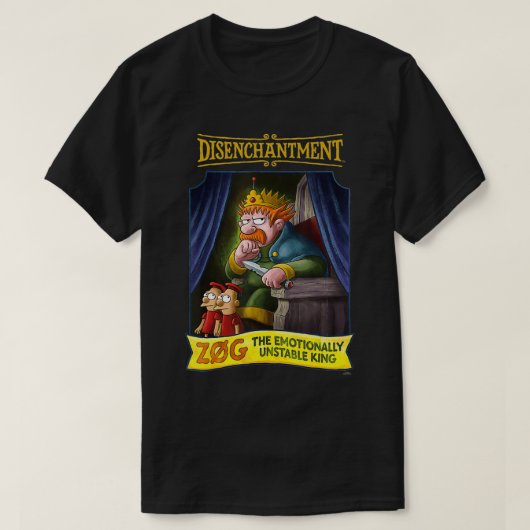 Disenchantment King Zog The Emotionally Unstable K T-shirt (Design voorkant)