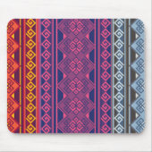 Diseño Andino Azul, Naranja y Magenta Muismat (Voorkant)