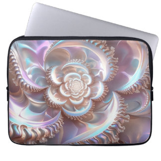 Diseño de concha espiral laptop sleeve