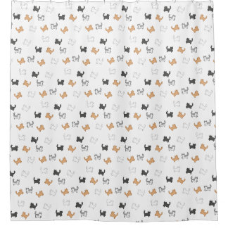 diseño de gatitos douchegordijn