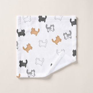 diseño de gatitos washandje