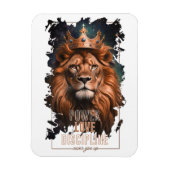 Diseño de León Magneet (Verticaal)