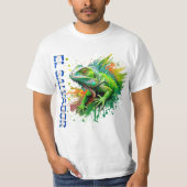 DISEÑO EL SALVADOR IGUANA  T-SHIRT (Voorkant)