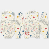 Diseño floral bedankdoosjes (Ongevouwen)