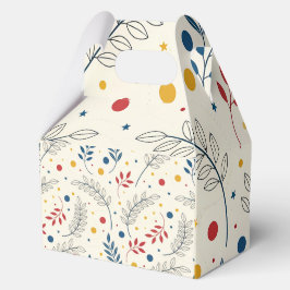 Diseño floral bedankdoosjes