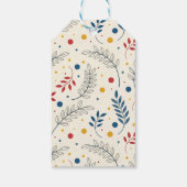 Diseño floral cadeaulabel (Achterkant)