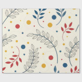 Diseño floral cadeaupapier (Vlak)