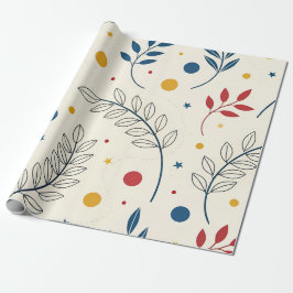 Diseño floral cadeaupapier