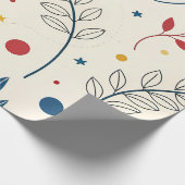 Diseño floral cadeaupapier (Hoek)