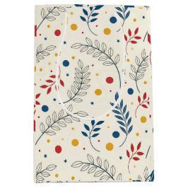 Diseño floral medium cadeauzakje