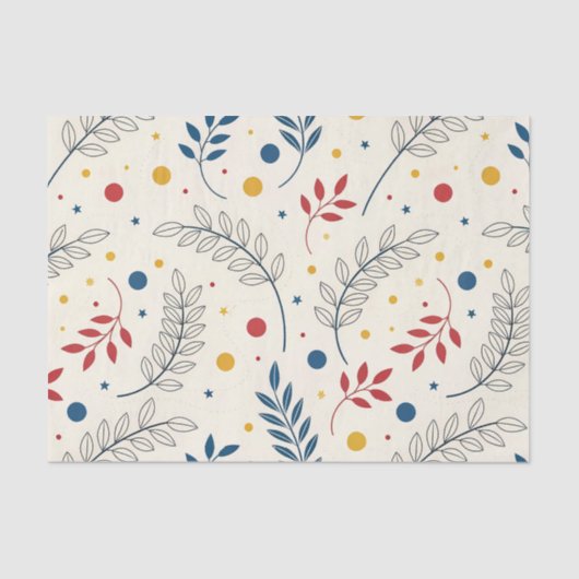 Diseño floral tissuepapier (Voorkant)