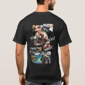 Diseño Glamour on wheels (Comic) T-shirt (Achterkant)
