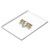Diseño maximalista de NY  Notitieboek (Linkerzijde)