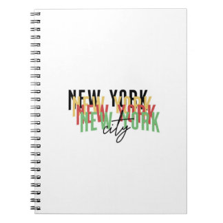 Diseño maximalista de NY  Notitieboek