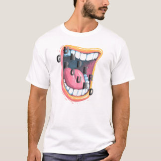 Diseño maximalista del under t-shirt