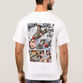 Diseño Mis Pin-Up Historia Comic T-shirt (Achterkant)